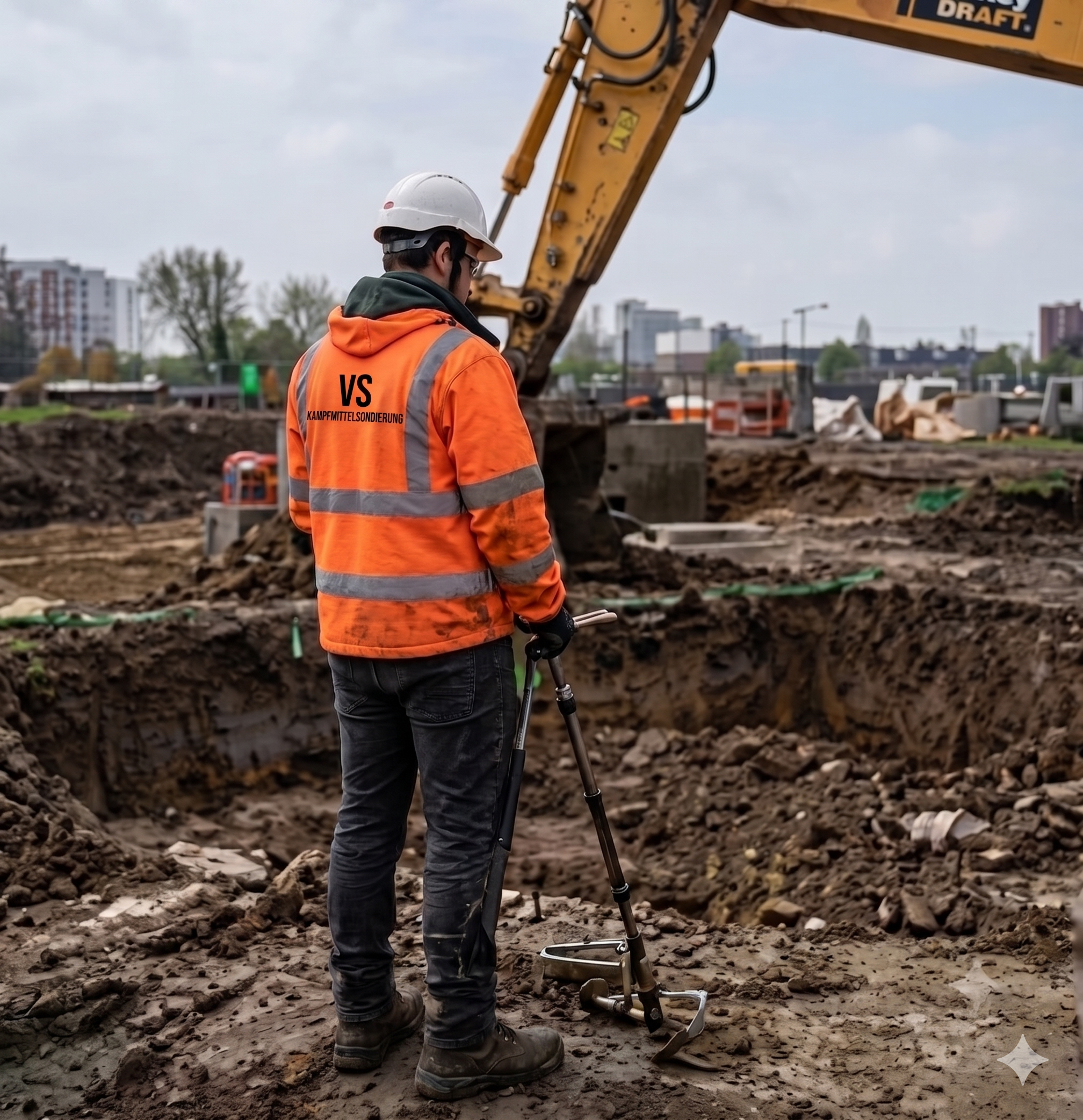 Kampfmitteltechnische Baubegleitung und Aufsicht nach § 20 SprengG